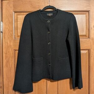 Quince Mongolian Cashmere Structured Cardigan Medium